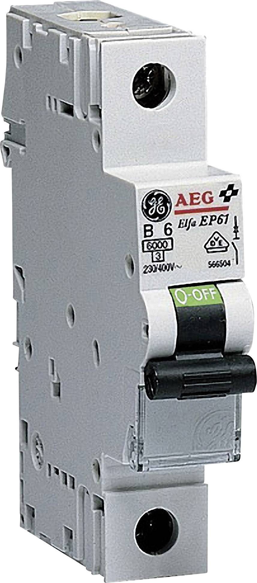 Disjoncteur General Electric EP61B06 566501 1 pôle 6 A 1 pc(s) Conrad.fr