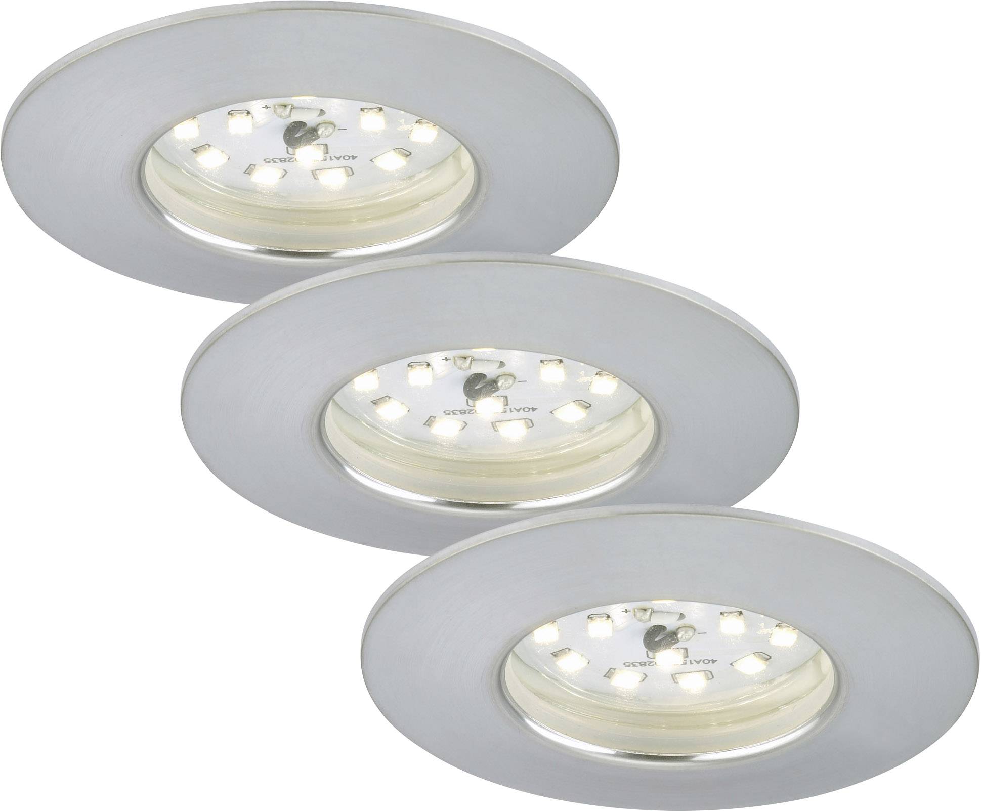 Spot LED encastrable pour salle de bains LED intégrée Briloner 7204-039