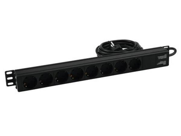 Eurolite R19-8 répartiteur de courant 19 pouces x8 1 UH