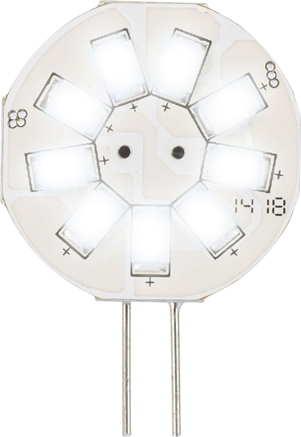 Ampoule LED G4 Sygonix LN0410ESS30DWW00 1.5 W = 15 W blanc chaud