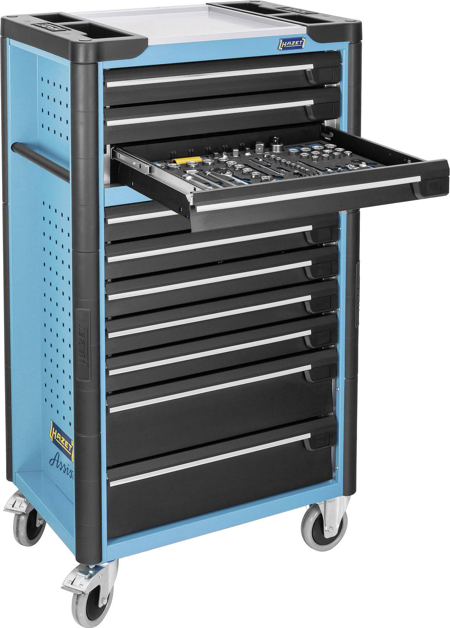 Servante à outils Assistent Hazet 179-10 Dimensions:(L x l x H) 739 x 502 x 1324 mm 1 pc(s)-1