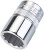 Douille 12 pans extérieurs 1/2" Longueur: 27.5 mm Hazet 880AZ-1/2 Propulseur: 3/8" (10 mm) 1 pc(s)