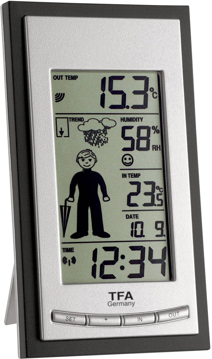 TFA Dostmann Weather Boy 35.1084 Station météo radiopilotée Prévisions météorologiques 12 à 24 heures-1