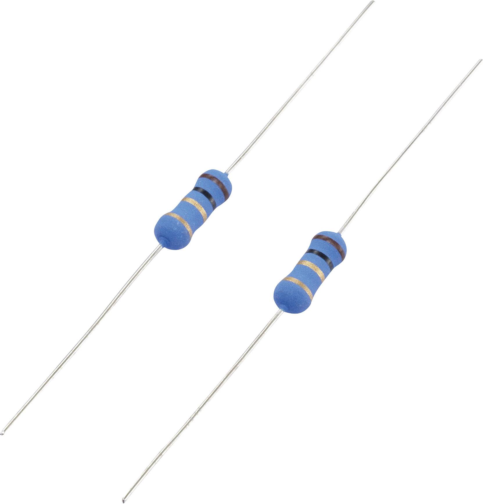 TRU COMPONENTS 1585429 TC-MOR01SJ0820A10203 Résistance à couche métallique 82 Ω sortie axiale 1 W 5 % 1 pc(s) Tape
