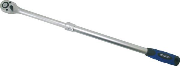 Kunzer 7VR12 Clé à cliquet télescopique 1/2" (12.5 mm) 450 mm
