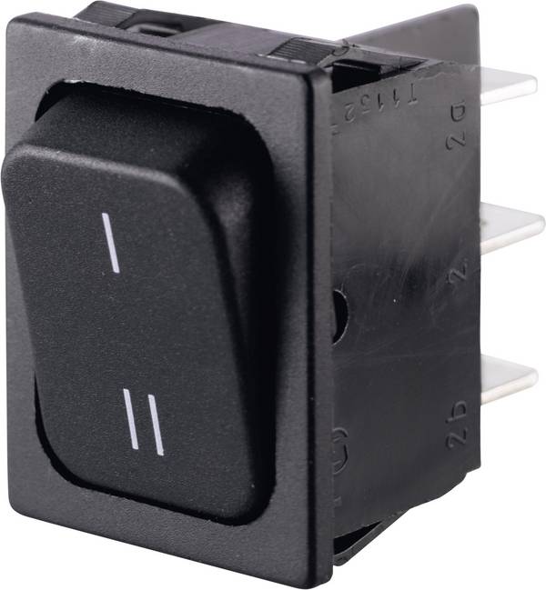 Marquardt 1834.3309 Interrupteur à bascule 01834.3309-00 250 V/AC 6 A 2 x On/On IP40 à accrochage 1 pc(s)