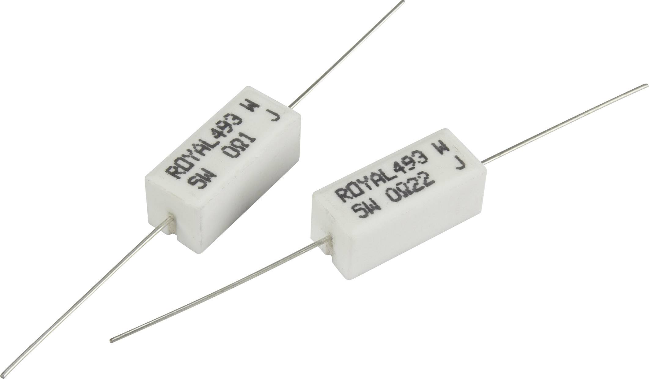 TRU COMPONENTS 1584139 Résistance de puissance 0.5 Ω sortie axiale 5 W 5 % 1 pc(s)