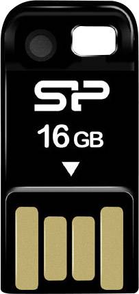 Usb 16gb silicon Power t02 черный sp016gbuf2t02v1k (4712702626759)