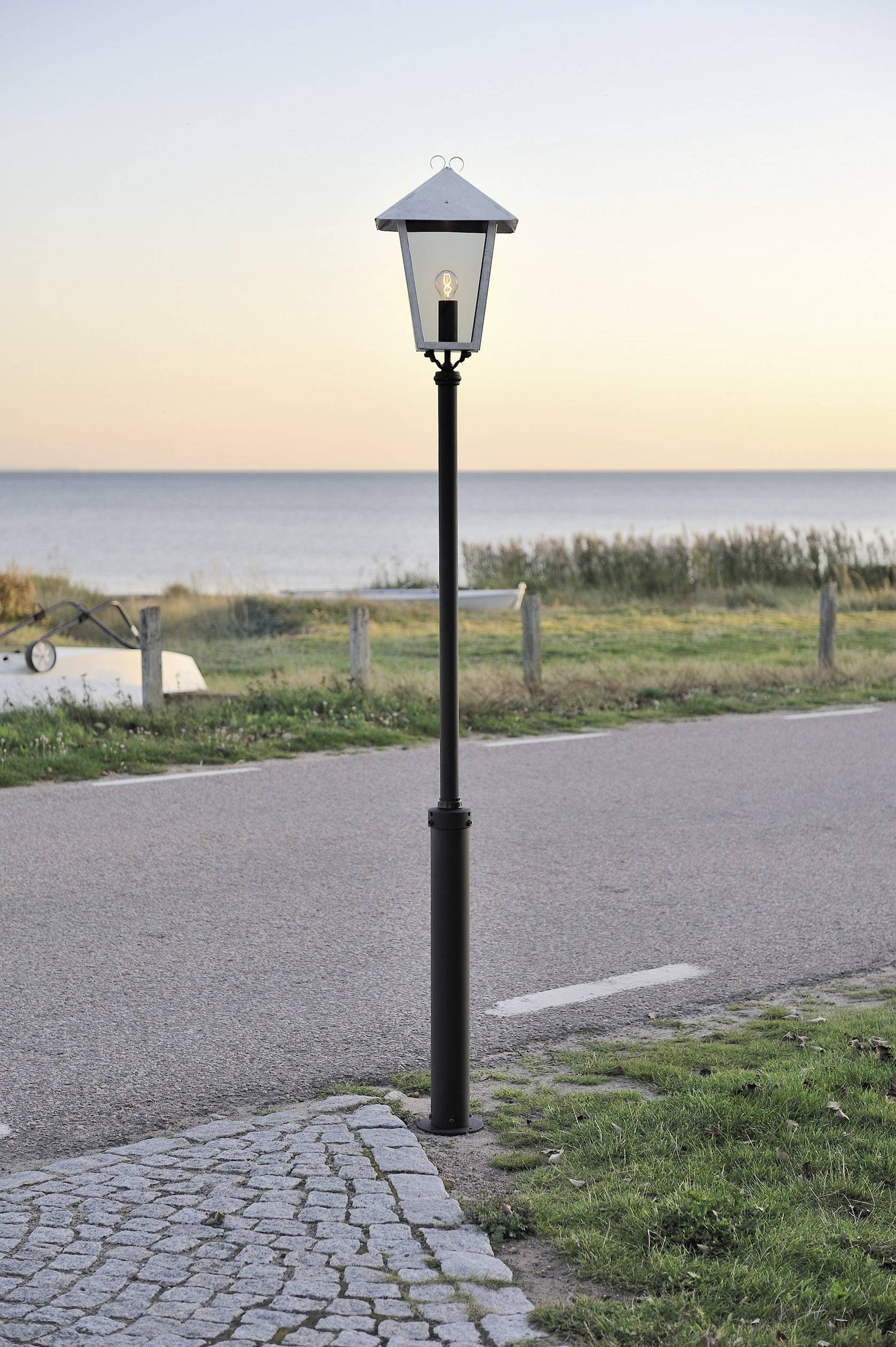 Lampadaire Extérieur Konstsmide Benu 100 W Acier 254 Cm Conradfr