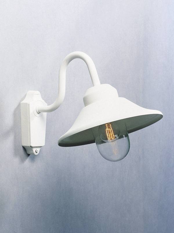 Applique extérieure Vega Konstsmide 556-250 E27 60 W blanc