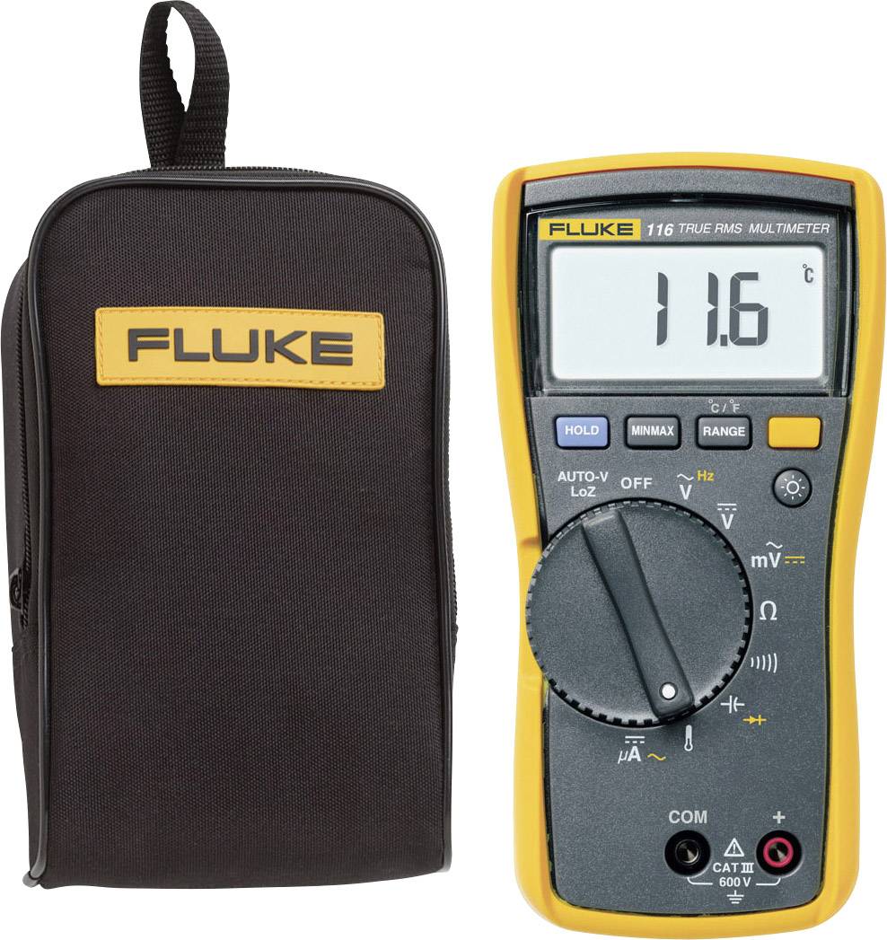Multimètre Numérique Fluke 113 - 6000 Points, CAT III 600V, True RMS