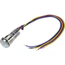 Bouton-poussoir antivandalisme TRU COMPONENTS LAS1-GQ-11E/B/230V/IP67 1303047 250 V/AC 3 A 1 x Off/(On) IP67 à rappel 1