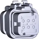TE Connectivity Boîtier femelle pour câble série AMPSEAL16 Nbr total de pôles 6 776433-1 1 pc(s)