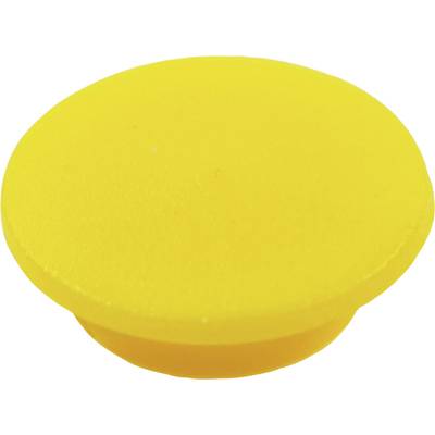 Capuchon de protection  Cliff CL1738 jaune Adapté pour (séries de boutons) Boutons K21 1 pc(s)