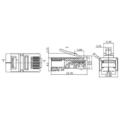 Micro connecteur audio câble adaptateur Connecteurs adaptateur Micro connecteur audio câble adaptateur Connecteurs adaptateur