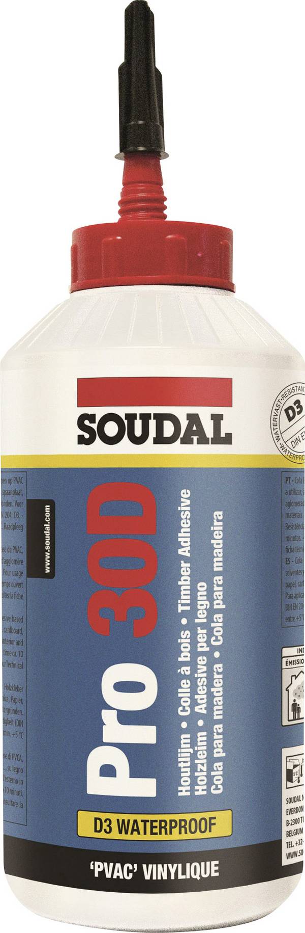Colle à bois Soudal 83707299 750 g
