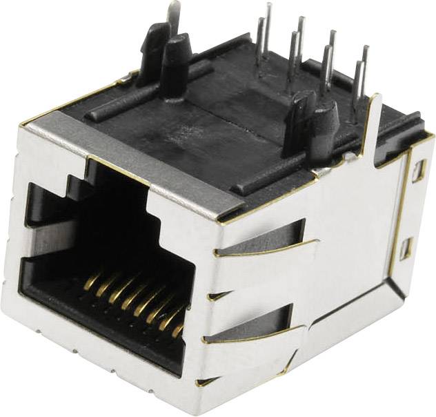 Embase modulaire femelle econ connect MSLT45A RJ45 embase femelle horizontale Pôle: 8 métal 1 pc(s)
