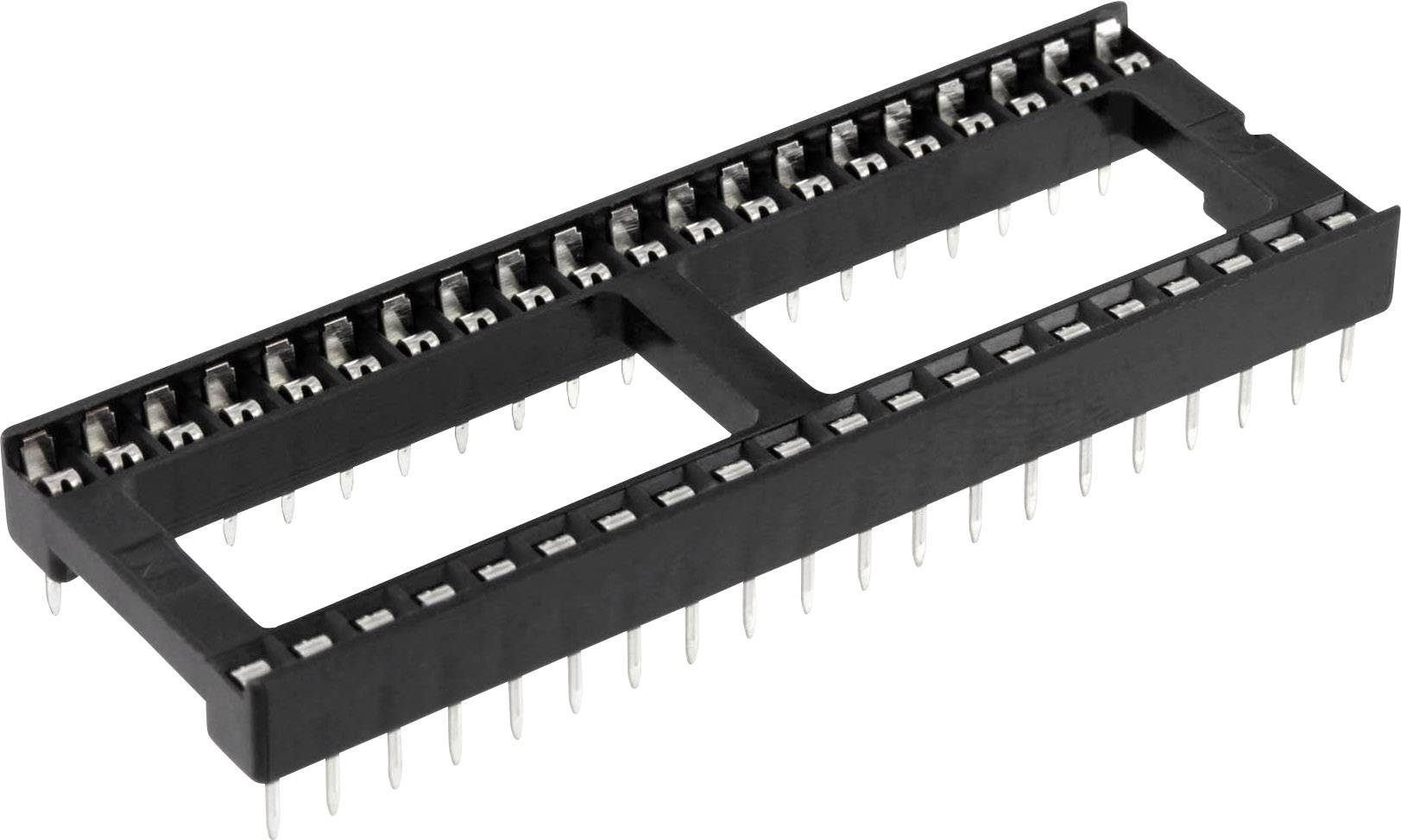 Support de circuits intégrés econ connect ICFG40 15.24 mm Nombre de pôles: 40 1 pc(s)