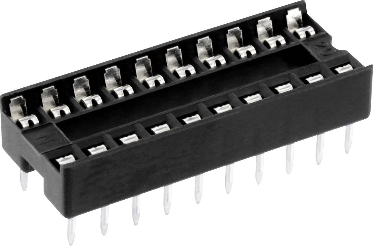 Support de circuits intégrés econ connect ICFG20 7.62 mm Nombre de pôles: 20 1 pc(s)