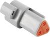 Connecteur automobile femelle Amphenol AT04 3P Pôle: 3 13 A 1 pc(s)