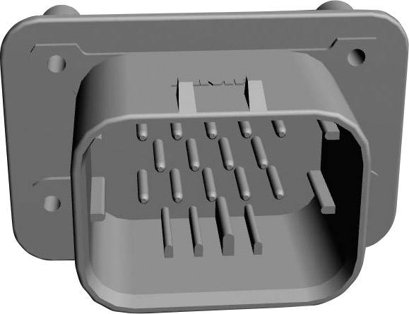 TE Connectivity Barrette mâle encastrable (de précision) série AMPSEAL Nbr total de pôles 14 776262-1 1 pc(s)