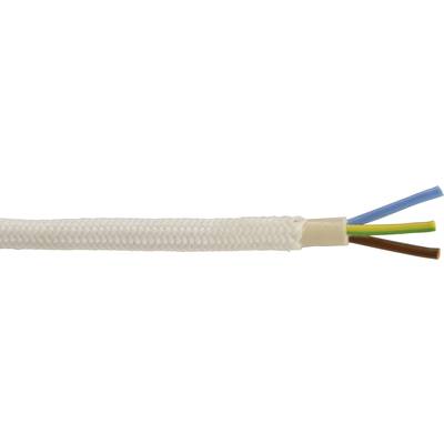 Kash  Câble de raccordement  3 x 0.75 mm² blanc Marchandise vendue au mètre