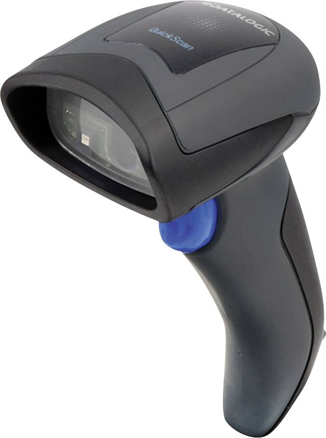 Datalogic QuickScan I QD2430 Lecteur de code-barres filaire 1D, 2D imagerie noir scanner à main USB