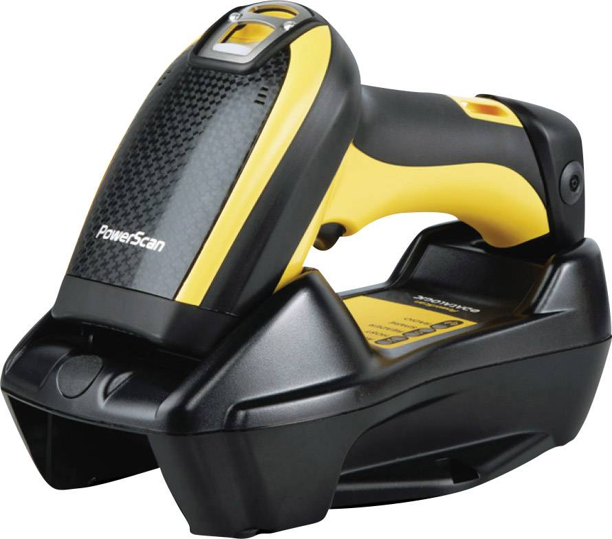 Scanner à codesbarres DataLogic PowerScan PM9500 USB jaune, noir
