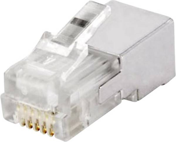 Fiche modulaire mâle econ connect MPL6/6RG RJ12 mâle, droit Pôle: 6 métal 1 pc(s)