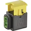 TE Connectivity Boîtier femelle pour câble série HDSCS, MCP Nbr total de pôles 2 1-1418483-1 1 pc(s)