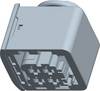 TE Connectivity Boîtier femelle pour câble série HDSCS, MCP Nbr total de pôles 4 1-1418390-1 1 pc(s)