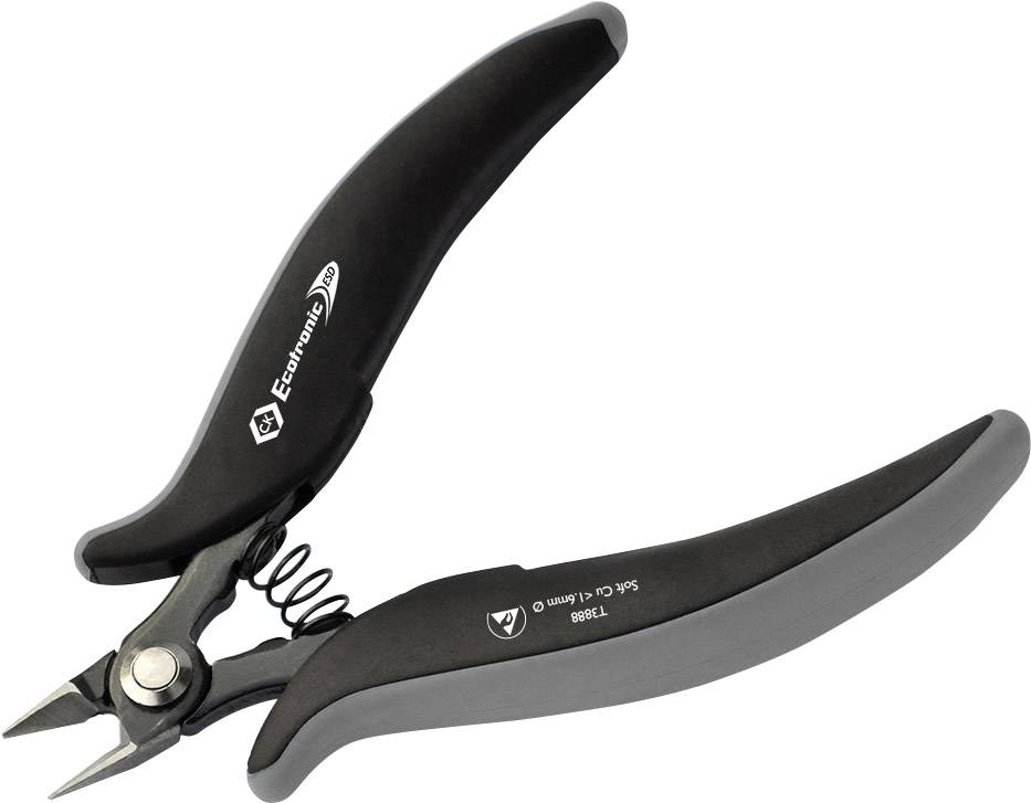 CK Tools T3888 Ecotronic ESD Side Cutters (Relieved)