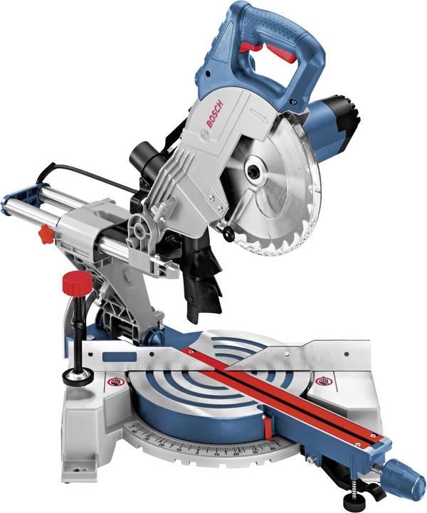 Scie à coupe d'onglet radiale Bosch Professional GCM 800 SJ 0601B19000  216 mm 30 mm 1400 W 1 pc(s)