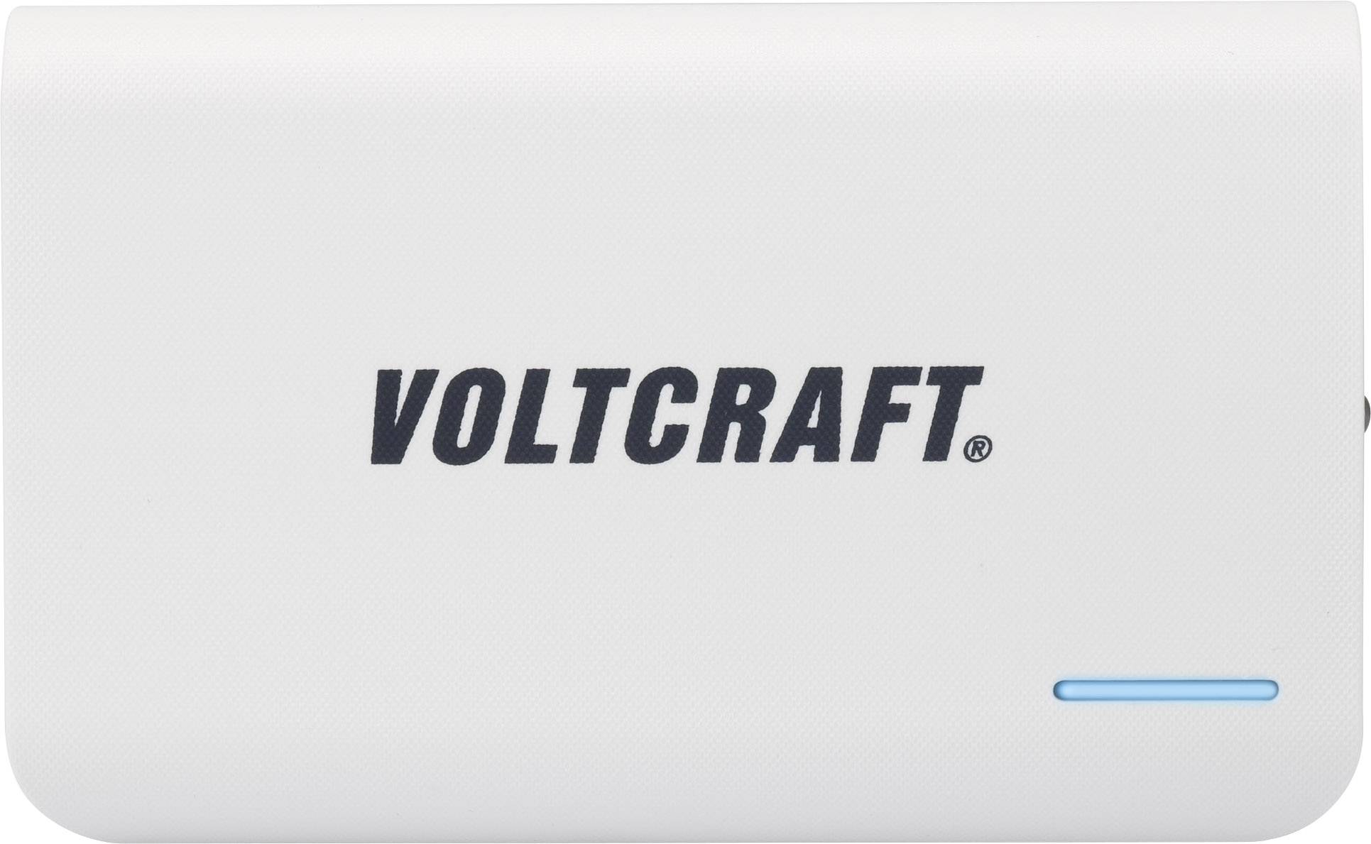 VOLTCRAFT PB-16 Powerbank (batterie supplémentaire) 7800 mAh Li-Ion blanc-1