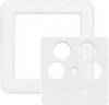 Axing SZU 2-14 Cache pour prise antenne TV, FM, SAT