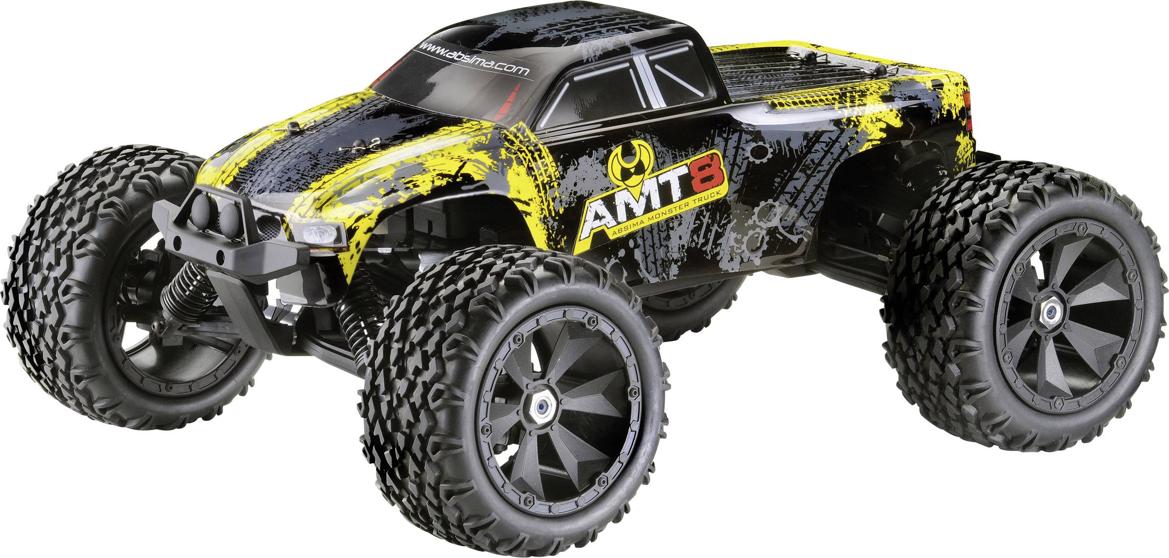 Absima AMT8 brushless 18 Auto RC électrique Monstertruck 4 roues motrices (4WD) prêt à