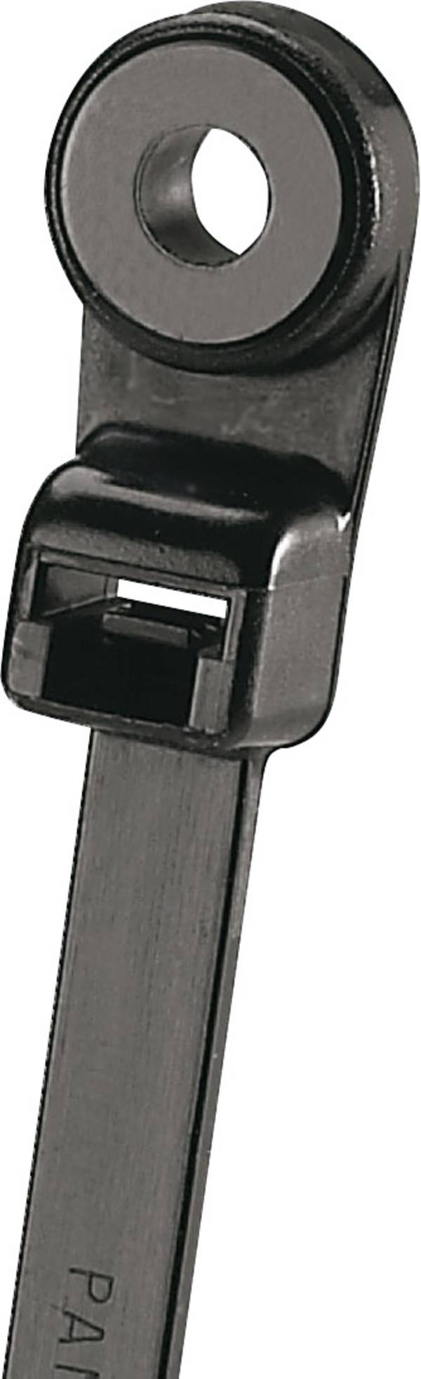 Panduit PLC2S-S6-C0 PLC2S-S6-C0 Serre-câble 201 mm 4.80 mm noir avec oeillet de fixation, stabilisé aux UV 1 pc(s)