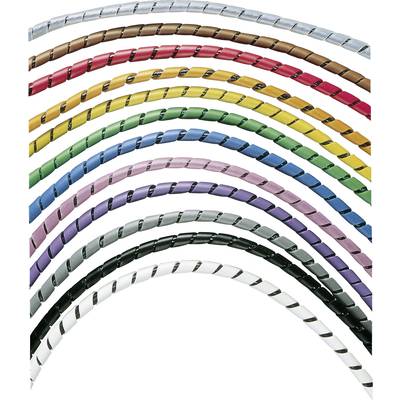Douze cordes d'arc colorées, chacune dans une couleur différente, s'éventaillent. Couleurs de haut en bas : Argent, Marron, Rouge, Rouge foncé, Jaune, Vert, Vert clair, Violet, Rose, Gris foncé, Blanc, Noir et blanc.