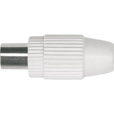 Connecteur coaxial IEC mâle  Diamètre de câble: 6.8 mm