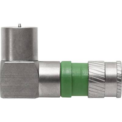 Connecteur mâle F à compression Quickfix  Diamètre de câble: 4.9 mm