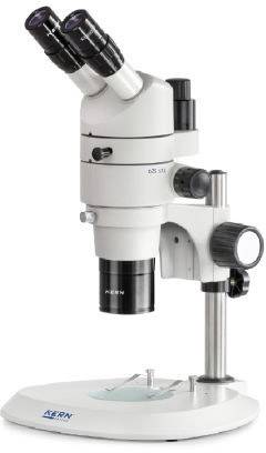 Microscope à zoom stéréo Kern OZS 573 trinoculaire 80 x