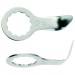 Deux outils métalliques aux bords dentelés, adaptés pour ouvrir des bouteilles ou pour d'autres tâches de levier.