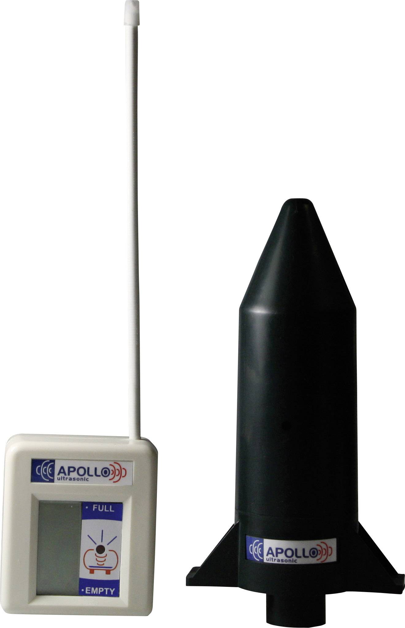 Indicateur de niveau sans contact avec alarme Apollo Ultrasonic Apollo Ultrasonic Standard Distance par rapport à la sur