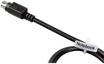 Serre-câbles Hama 00020563 (L x l) 10 cm x 0.48 cm 25 pc(s) naturel-2