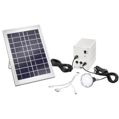 Esotec Multipower 5W 120001 Chargeur solaire Courant de charge cellule solaire 560 mA 5 W 4000 mAh