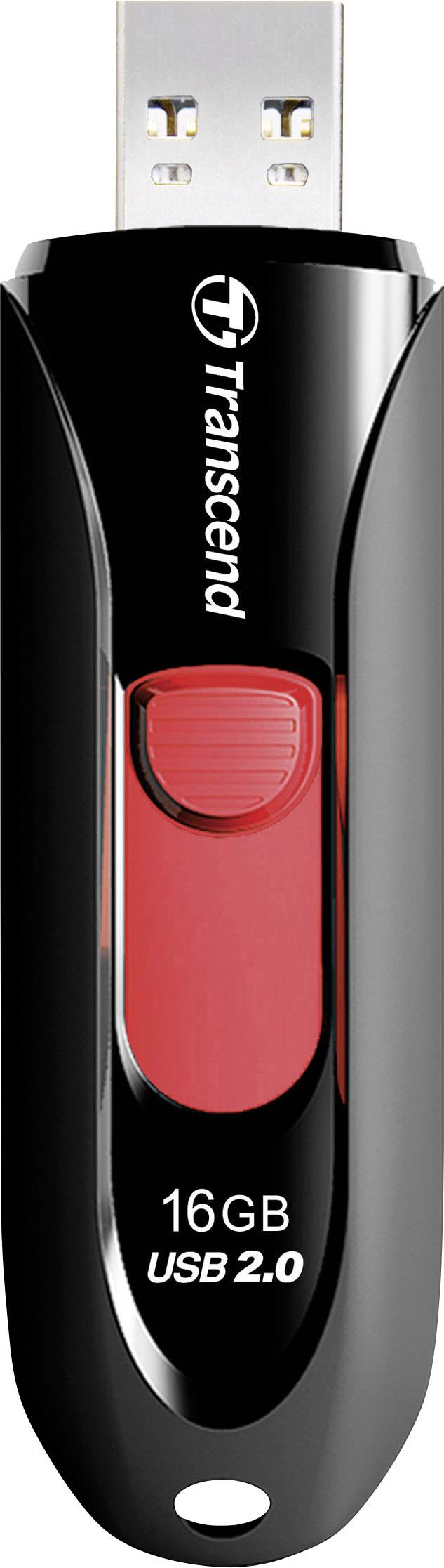 TRANSCEND 16Go Clé USB 2.0 - Noir-0