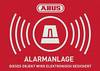 ABUS AU1422 Etiquette d'avertissement système d'alarme Langues allemand (l x H) 14.8 cm x 10.5 cm
