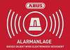 ABUS AU1423 Etiquette d'avertissement système d'alarme Langues allemand (l x H) 74 mm x 52.5 mm