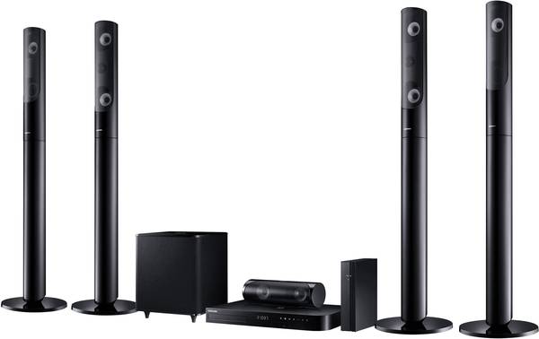 Mise à Jour Home Cinema Samsung Ensemble Home Cinéma blu-ray 3D 5.1 Samsung HT-J5550W 1000 W noir