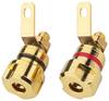 Monacor Borne LS BP-405G 1 paire(s)